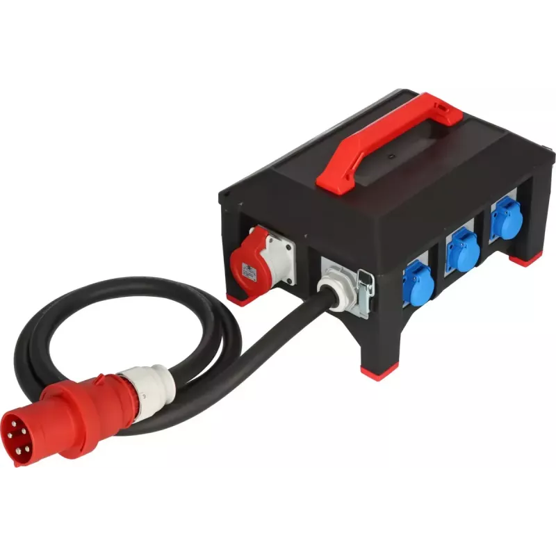 Unidad de distribución de corriente Brennenstuhl BSV 5-63A 9 tomas AC 400V 63A