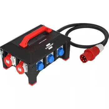 Unidad de distribución de corriente Brennenstuhl BSV 5-63A 9 tomas AC 400V 63A