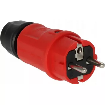 Conector macho Schuko Brennenstuhl 9837560010 16 A 250 V — adaptador de toma de tierra para electrodomésticos
