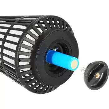 Lámpara LED exterior a batería Brennenstuhl FL 100 A — lámpara LED portátil a batería para exterior