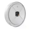 Reloj mecánico Mebus 19411 pared/mesa redondo blanco