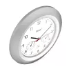 Reloj digital Mebus 19450 redondo plata blanco a pilas