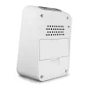 Despertador digital Mebus 25800 blanco rectangular retroiluminación azul