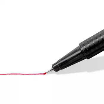 Rotulador de punta fina Staedtler 334-S BK4 Ultra Fine negro azul verde rojo 4 uds.