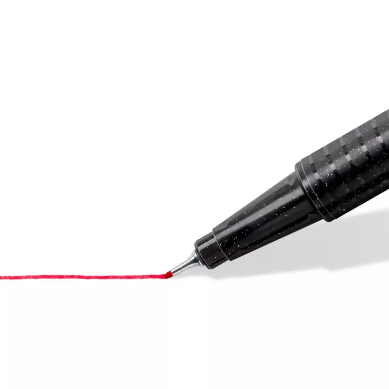 Rotulador de punta fina Staedtler 334-S BK4 Ultra Fine negro azul verde rojo 4 uds.