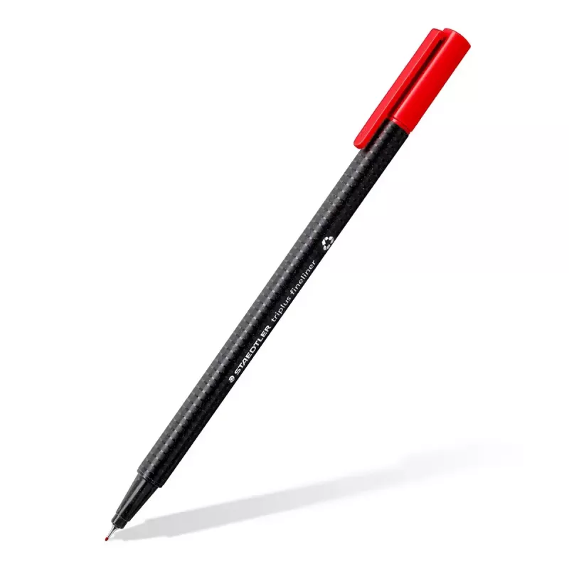 Rotulador de punta fina Staedtler 334-S BK4 Ultra Fine negro azul verde rojo 4 uds.