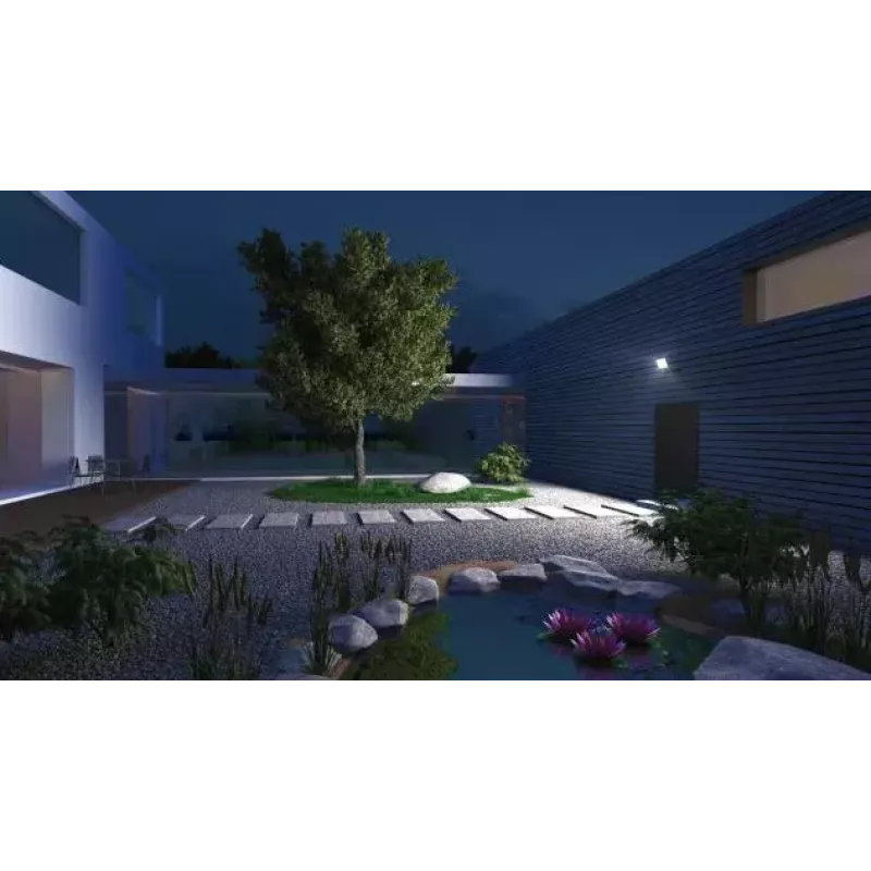 Lámpara de pared LED STEINEL XLED ONE 23,5 W blanco cálido sensor PIR
