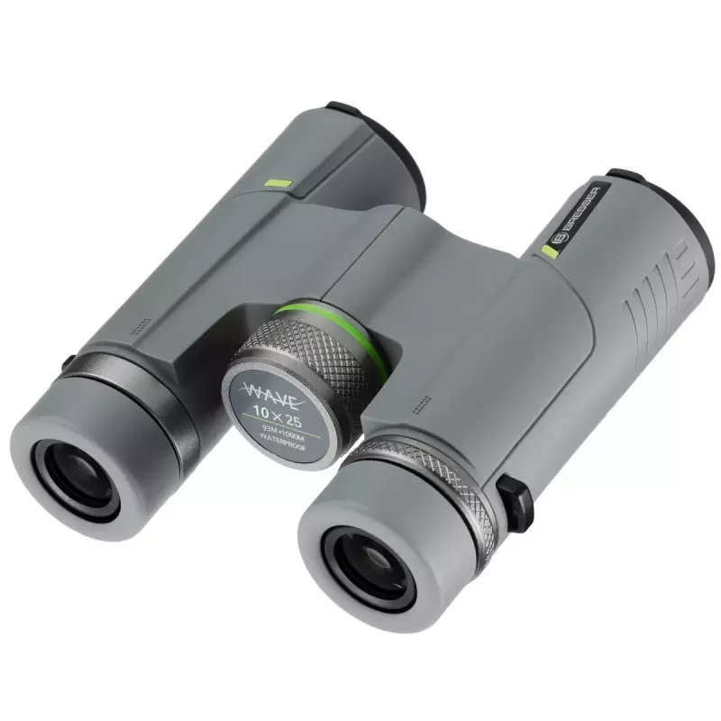 Prismáticos Bresser Optics Wave 10x25 BaK-4 gris aumento 10x