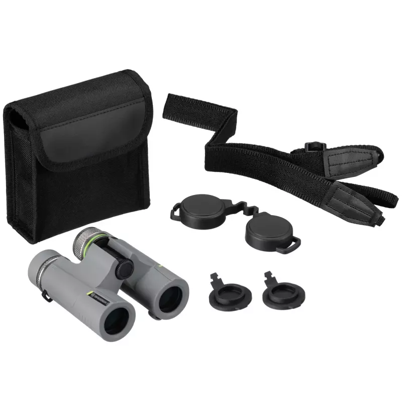 Prismáticos Bresser Optics Wave 10x25 BaK-4 gris aumento 10x