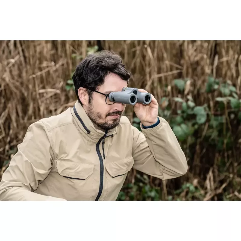 Prismáticos Bresser Optics Wave 10x25 BaK-4 gris aumento 10x