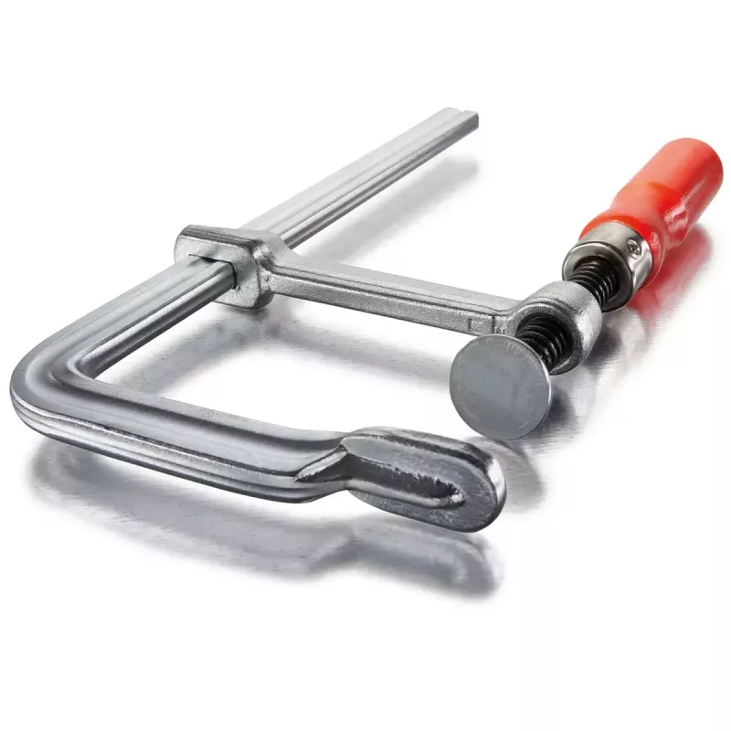 Sargento de apriete en F BESSEY GS25 25 cm aluminio rojo