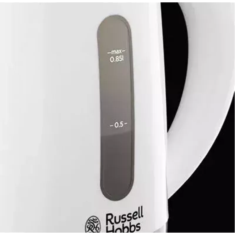 Hervidor eléctrico Russell Hobbs 0,85 L 1000 W gris blanco