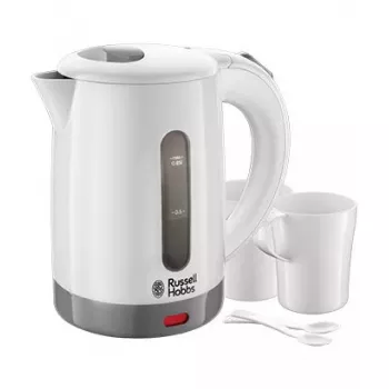 Hervidor eléctrico Russell Hobbs 0,85 L 1000 W gris blanco