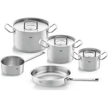 Set de ollas Fissler Profi Collection, 5 piezas, acero inoxidable, apto para inducción