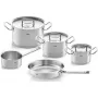Set de ollas Fissler Profi Collection, 5 piezas, acero inoxidable, apto para inducción