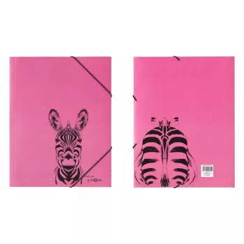 Carpeta de cartón Pagna Save me A4 fucsia 21658-34