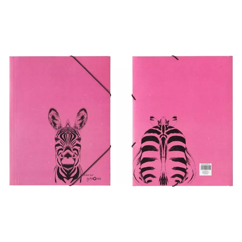 Carpeta de cartón Pagna Save me A4 fucsia 21658-34