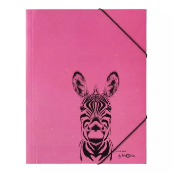 Carpeta de cartón Pagna Save me A4 fucsia 21658-34