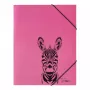 Carpeta de cartón Pagna Save me A4 fucsia 21658-34