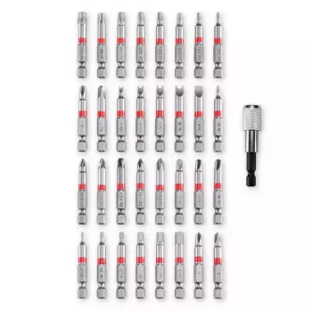 Einhell M-CASE set de puntas de destornillador, 33 uds., 50 mm, 118903