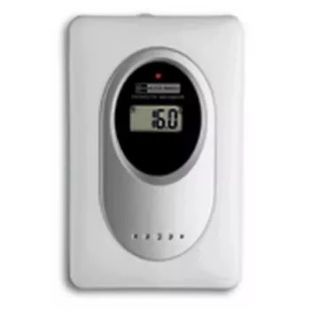 Termómetro ambiental electrónico TFA-Dostmann 30.3139 interior gris °F °C