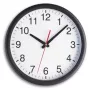 Reloj de cuarzo TFA-Dostmann 98.1077 redondo negro blanco pared mesa