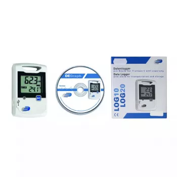 Termómetro ambiental electrónico TFA-Dostmann LOG20
