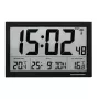 Reloj de pared radiocontrolado TFA-Dostmann 60.4510.01, negro