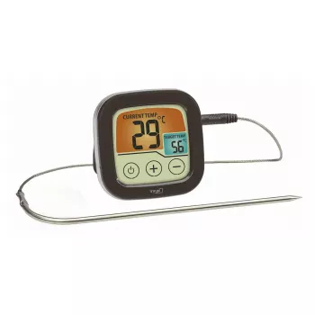 Termómetro digital para carne BBQ tfa dostmann 14.1509.01 — pila AAA, 72×72×25 mm