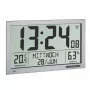 Reloj radiofónico digital XL TFA-Dostmann con clima interior