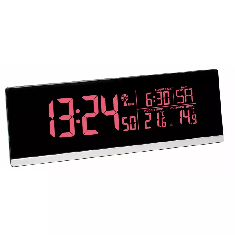 Despertador digital TFA-Dostmann 60.2548.01 negro a pilas