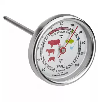 Termómetro de alimentos TFA-Dostmann 14.1028 0 - 120 °C analógico 51 mm 34 g