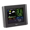 TFA-Dostmann VIEW METEO negro a pilas Wi-Fi humedad 10-99%
