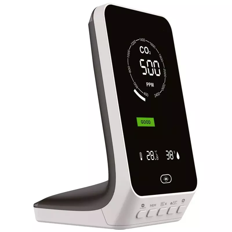 Monitor de CO2 tfa dostmann AIRCO2NTROL UP 31.5010 — pantalla digital, CO2, temperatura, humedad