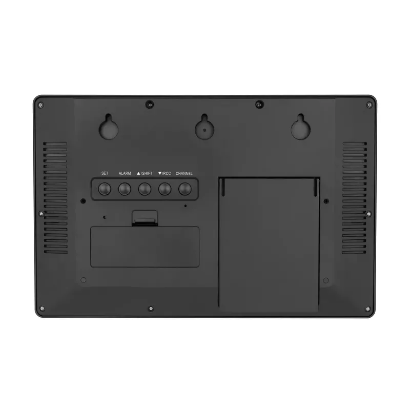 Despertador digital TFA-Dostmann 60.4524.01 negro LCD a pilas
