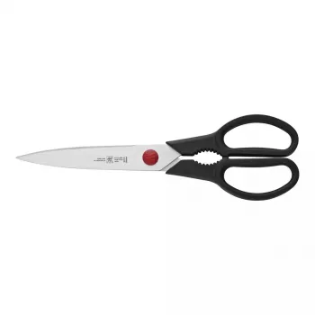 Tijera de cocina ZWILLING TWIN L 230 mm, hojas de acero inoxidable, mango negro, uso universal