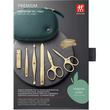 Set de manicura y pedicura de 6 piezas ZWILLING 97019-004 con tijera de uñas, vegano