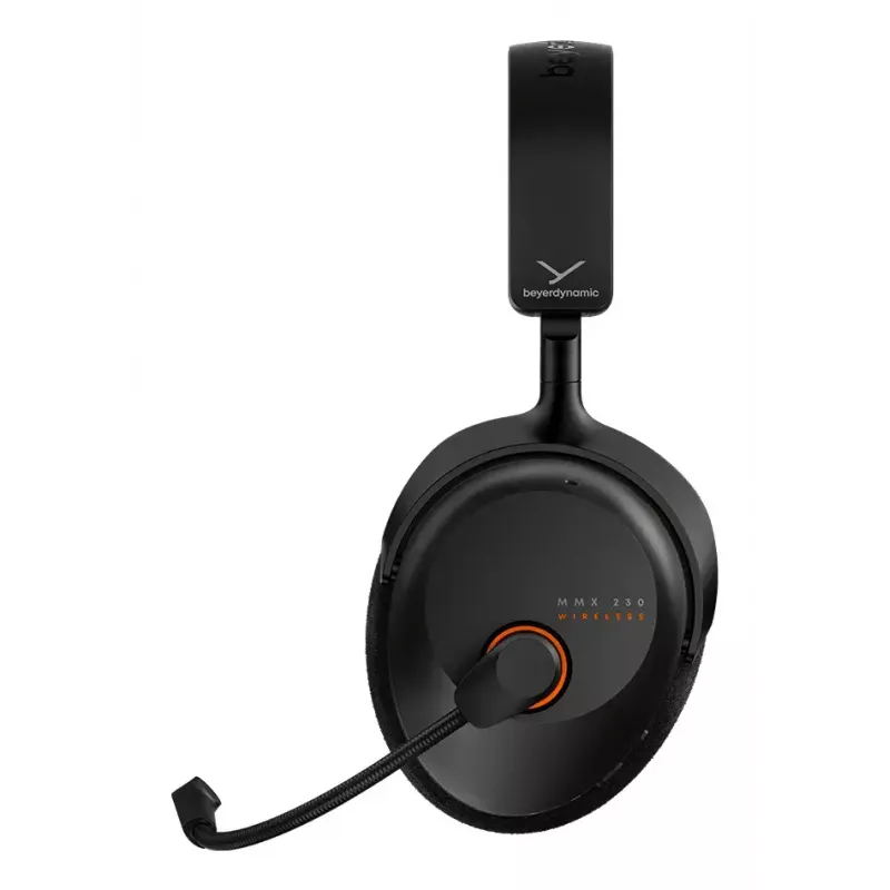 Auriculares Beyerdynamic MMX 230 — con cable e inalámbricos, USB-C, Bluetooth, circumaurales, 20–20000 Hz, cable de 1,8 m, negro