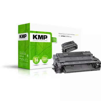 Cartucho de tóner KMP H-T231, negro, alta capacidad (alternativa a HP CE255X / 55X)