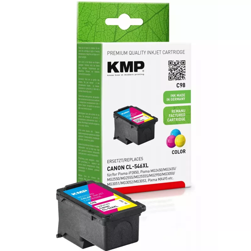 Cartucho KMP Canon CL546XL color