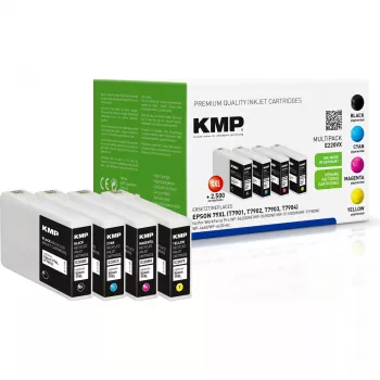 Set de cartuchos KMP Epson T7901-T7904 Pack múltiple 2700-3000 pág. E220YX reacondicionado