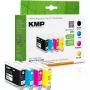 Cartucho KMP Brother LC-1000VAL Multip. 400-500S negro