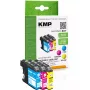 Cartucho KMP Brother LC-225XL C/M/Y Pack múltiple 3x1200 pág.