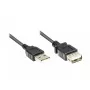 Cable USB Alcasa 2511-OF5S USB 2.0 5 m negro