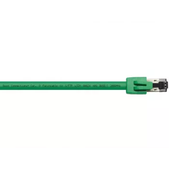 Cable de red Alcasa 8080-075G verde 7,5 m Cat8.1 S/FTP