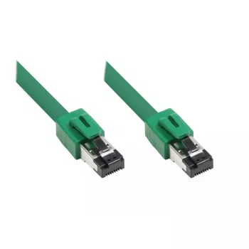Cable de red Alcasa 8080-075G verde 7,5 m Cat8.1 S/FTP