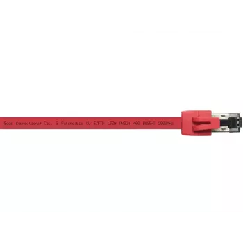 Cable de red Alcasa 8080-150R rojo 15 m Cat8.1 S/FTP