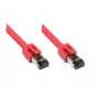 Cable de red Alcasa 8080-200R rojo 20 m Cat8.1 S/FTP