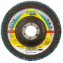 Disco de láminas abrasivas KLINGSPOR SMT 924 125x22,23 mm grano 80