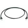 Cable de red Telegärtner cable de parcheo MP8 FS 600 LSZH 5 m negro